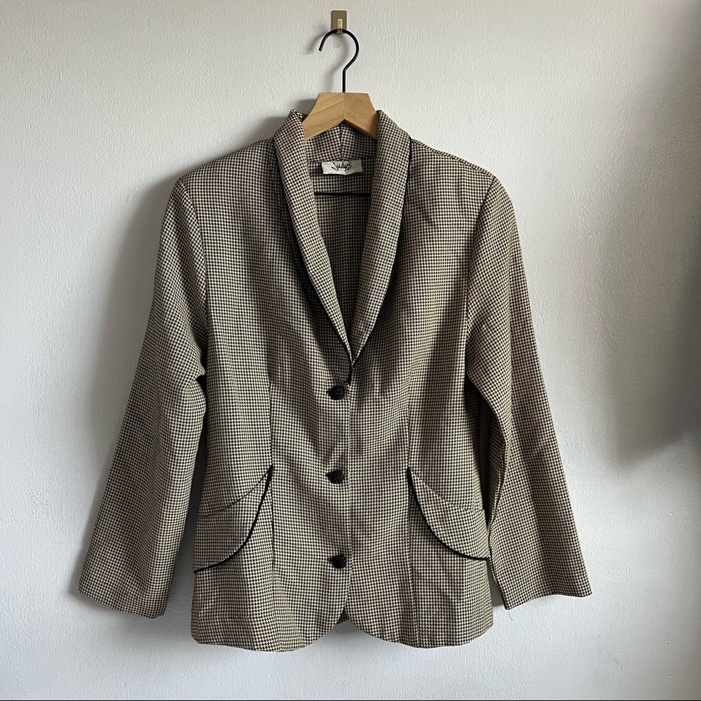 Judy's • Houndstooth Blazer